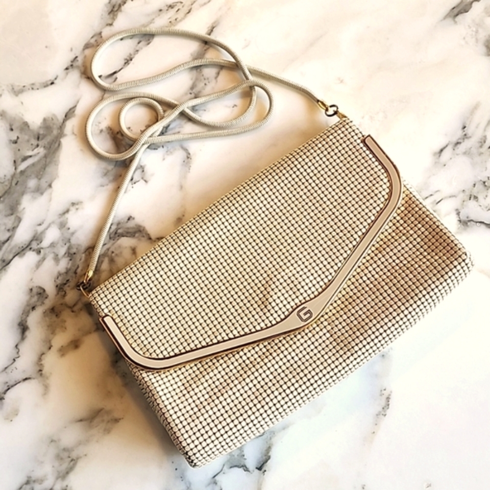 VTG Glomesh Envelope Shoulder Bag Evening Purse
